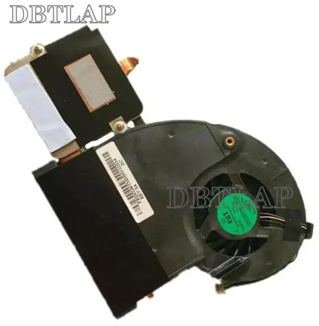 Alt view image 3 of 6 - DBTLAP Laptop CPU Cooling Fan with Heatsink for Toshiba Qosmio X500 X505 X505-Q870 X505-Q880 X505-Q887 X505-Q888 ADDA AB9005HX-DD3 5V 0.50A