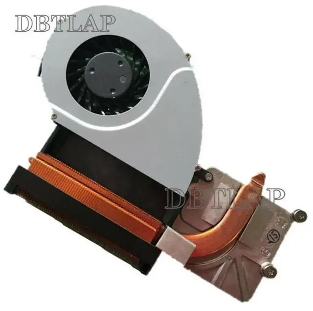 Alt view image 5 of 6 - DBTLAP Laptop CPU Cooling Fan with Heatsink for Toshiba Qosmio X500 X505 X505-Q870 X505-Q880 X505-Q887 X505-Q888 ADDA AB9005HX-DD3 5V 0.50A