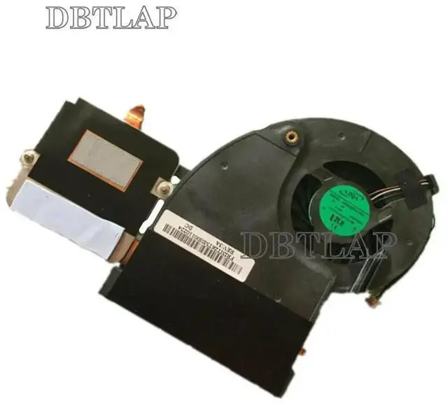 Alt view image 2 of 6 - DBTLAP Laptop CPU Cooling Fan with Heatsink for Toshiba Qosmio X500 X505 X505-Q870 X505-Q880 X505-Q887 X505-Q888 ADDA AB9005HX-DD3 5V 0.50A