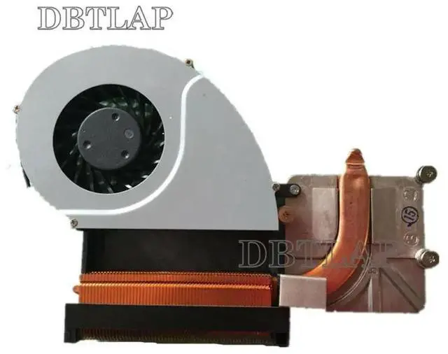 Alt view image 4 of 6 - DBTLAP Laptop CPU Cooling Fan with Heatsink for Toshiba Qosmio X500 X505 X505-Q870 X505-Q880 X505-Q887 X505-Q888 ADDA AB9005HX-DD3 5V 0.50A