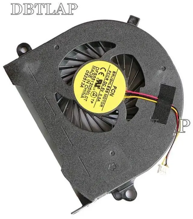 Alt view image 3 of 6 - DBTLAP Cooling Fan for Toshiba Satellite c75-a-13p c75-a-13r Laptop Fan