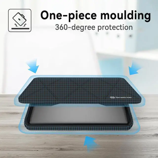 Alt view image 3 of 7 - Smatree Hard EVA Protective Sleeve Case Compatible for 15.6 inch Acer Nitro 5 Gaming Laptop Slim and Anti-Shock Case Notebook Bag(M107)