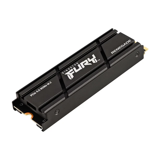Alt view image 3 of 5 - Kingston FURY Renegade 4TB PCIe 4.0 NVMe M.2 2280 SSD with Aluminum Heatsink, 3D TLC with DRAM Cache, Up to 7300MB/s Read 6000MB/s Write, 4000TBW, PS5 Ready, Internal Solid State Drive for Gaming Desk