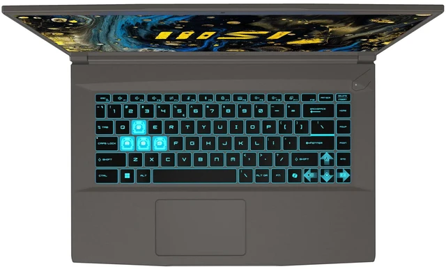 Alt view image 2 of 7 - MSI Thin 15.6" FHD 144Hz Gaming Laptop NVIDIA GeForce RTX 4050 Intel Core i5-13420H (Beat i7-12650H) 32GB RAM 2TB SSD WiFi 6E Bluetooth 5.3 Backlit KB Webcam HDMI USB-C RJ45 Windows 11 Pro Gray