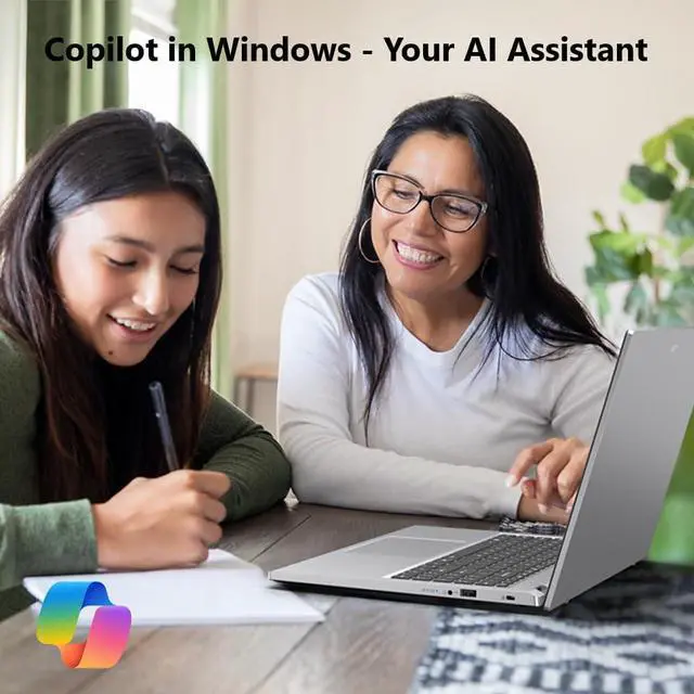 Alt view image 7 of 7 - Acer Aspire Go 15 15.6" Full HD Business Laptop AMD Ryzen 7 7730U (Beat intel i7-1355U) Radeon Graphics 16GB RAM 1TB SSD Wi-Fi 6 BT 5.1 HDMI 2.1 RJ45 Long-battery life Windowss 11 Pro Silver