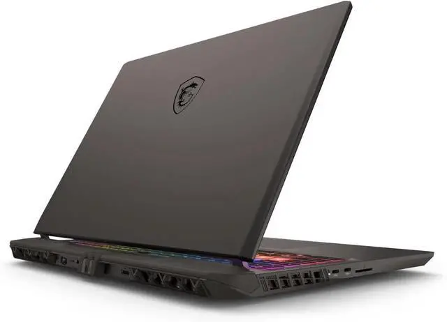 Alt view image 7 of 7 - MSI Vector A16 16" QHD+ 240Hz Gaming Laptop AMD Ryzen 9 8940HX (Beat i9-14900HX) NVIDIA GeForce RTX 5070 Ti 64GB DDR5 RAM 4TB SSD Wi-Fi 7 BT 5.4 RGB Backlit Keyboard HDMI 2.1 Windows 11 Home Black