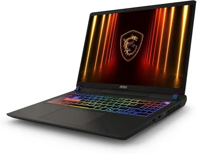 Alt view image 3 of 7 - MSI Vector A16 16" QHD+ 240Hz Gaming Laptop AMD Ryzen 9 8940HX (Beat i9-14900HX) NVIDIA GeForce RTX 5070 Ti 64GB DDR5 RAM 2TB SSD Wi-Fi 7 BT 5.4 RGB Backlit Keyboard HDMI 2.1 Windows 11 Home Black