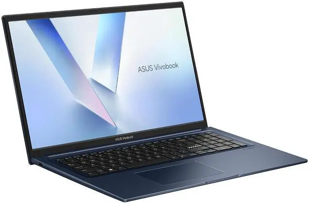 Alt view image 2 of 7 - ASUS Vivobook 17 17.3 inch Full HD Business Laptop Intel Core i7-1355U Intel Iris Xe Graphics 40GB RAM 1TB SSD Backlit Keyboard HDMI 1.4 Wi-Fi 5 Bluetooth 5.1 Webcam Windows 11 Pro Quiet Blue