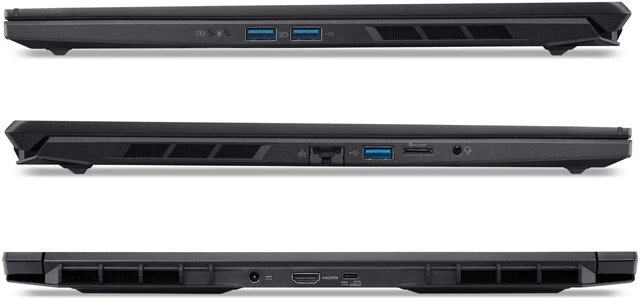 Alt view image 5 of 7 - Acer Nitro V Slim 16" WQXGA IPS 180Hz Gaming Laptop NVIDIA GeForce RTX 5070 AMD Ryzen AI 7 260 (Beats i7-14650HX) 16GB DDR5 RAM 512G SSD RGB Backlit KB Wi-Fi 6E BT 5.3 HDMI RJ-45 Windows 11 Pro Black