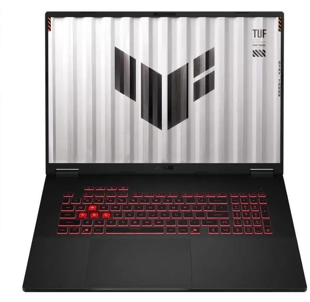 Alt view image 4 of 7 - ASUS TUF 18" Gaming Laptop FHD+ 144Hz NVIDIA GeForce RTX 5060 AMD Ryzen 7 260 (Beats Ryzen 7 8845HS) 32GB DDR5 1TB SSD Wi-Fi 6E BT 5.3 1080p Webcam Backlit Keyboard HDMI RJ-45 Windows 11 Home Black