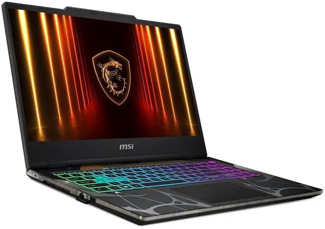 Alt view image 3 of 7 - MSI Cyborg AI Gaming Laptop 15.6" FHD IPS 144Hz NVIDIA GeForce RTX 5070 Intel core 7 240H (Beats i7-13650HX) 32GB DDR5 RAM 1TB SSD Wi-Fi 6E BT 5.3 RGB Backlit KB HDMI RJ-45 Windows 11 Pro Black