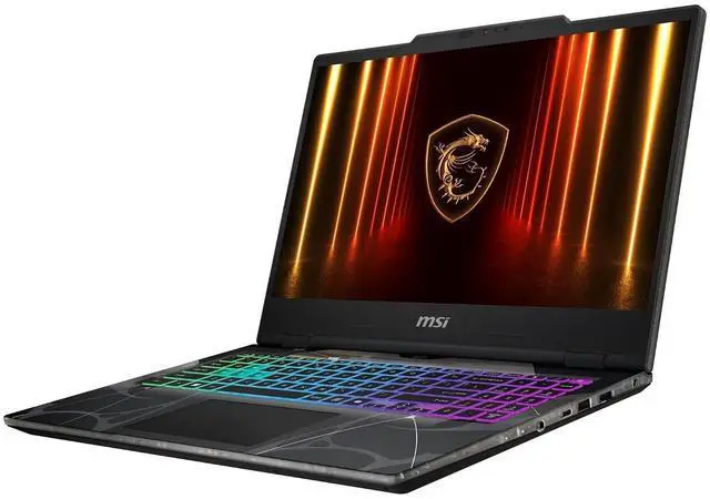 Alt view image 4 of 7 - MSI Cyborg AI Gaming Laptop 15.6" FHD IPS 144Hz NVIDIA GeForce RTX 5070 Intel core 7 240H (Beats i7-13650HX) 32GB DDR5 RAM 1TB SSD Wi-Fi 6E BT 5.3 RGB Backlit KB HDMI RJ-45 Windows 11 Pro Black