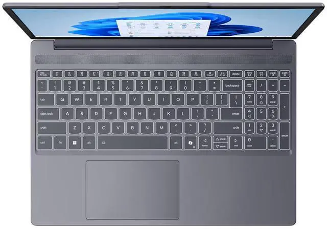 Alt view image 5 of 7 - Lenovo IdeaPad Slim 3 Laptop 15.3" FHD+ Touchscreen AMD Ryzen 7 8840HS (Beats i7-13620H) Radeon 780M 24GB DDR5 RAM 2TB SSD Wi-Fi 6 Backlit KB HDMI 1080p Webcam Long Battery Life Windows 11 Pro Grey