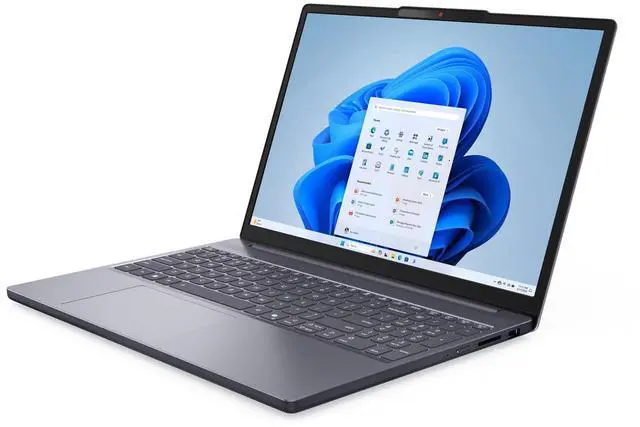 Alt view image 4 of 7 - Lenovo IdeaPad Slim 3 Laptop 15.3" FHD+ Touchscreen AMD Ryzen 7 8840HS (Beats i7-13620H) Radeon 780M 24GB DDR5 RAM 2TB SSD Wi-Fi 6 Backlit KB HDMI 1080p Webcam Long Battery Life Windows 11 Pro Grey