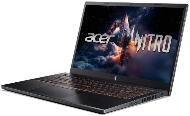 Alt view image 3 of 7 - Acer Nitro V 15 Gaming Laptop 15.6" Full HD IPS 165Hz Intel Core i7-13620H NVIDIA GeForce RTX 5060 16GB RAM 512GB SSD Backlit Keyboard HDMI 2.1 Wi-Fi 6E BT 5.1 RJ-45 USB-C 3.2 Windows 11 Pro Black