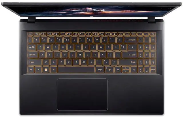 Alt view image 4 of 7 - Acer Nitro V 15 Gaming Laptop 15.6" Full HD IPS 165Hz Intel Core i7-13620H NVIDIA GeForce RTX 5060 16GB RAM 512GB SSD Backlit Keyboard HDMI 2.1 Wi-Fi 6E BT 5.1 RJ-45 USB-C 3.2 Windows 11 Pro Black