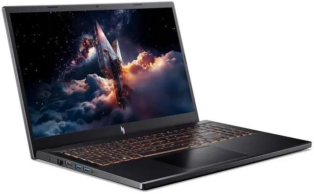 Alt view image 2 of 7 - Acer Nitro V 15 Gaming Laptop 15.6" Full HD IPS 165Hz Intel Core i7-13620H NVIDIA GeForce RTX 5060 16GB RAM 512GB SSD Backlit Keyboard HDMI 2.1 Wi-Fi 6E BT 5.1 RJ-45 USB-C 3.2 Windows 11 Pro Black