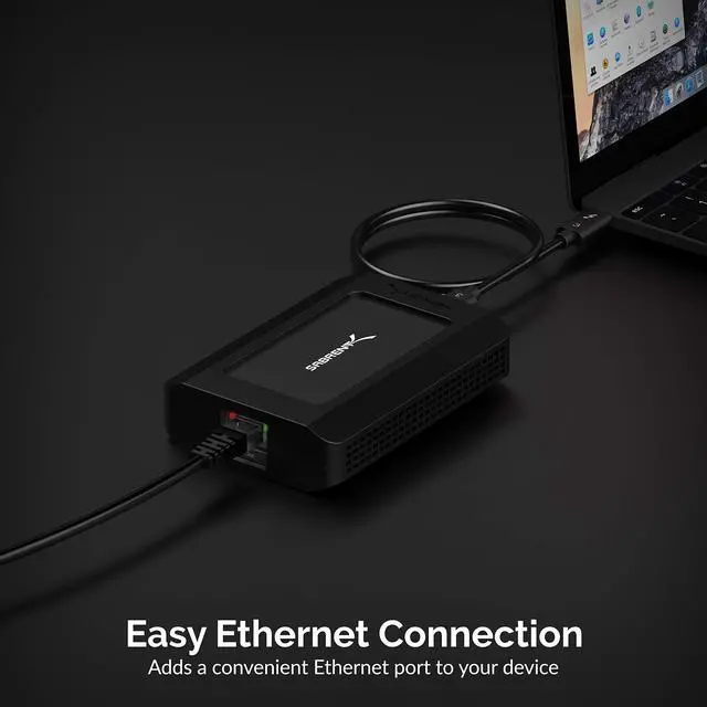 Alt view image 14 of 19 - Sabrent Thunderbolt 3 to 10 Gbps RJ-45 Ethernet Adapter (TH-S3EA)