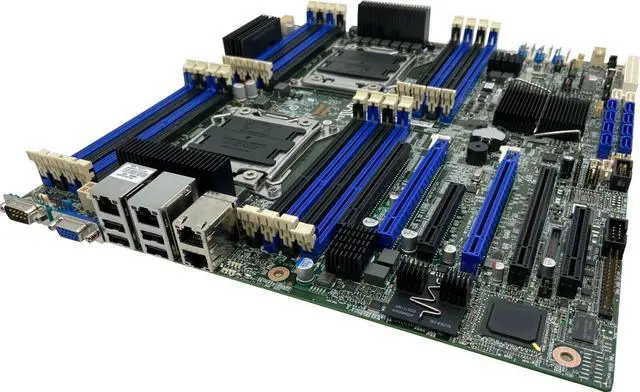 Main image of (NOT FOR HOME PC!) Intel S2600CO Xeon Dual Socket R LGA2011 DDR3 SAS/SATA Server Board (BBS2600CO4)