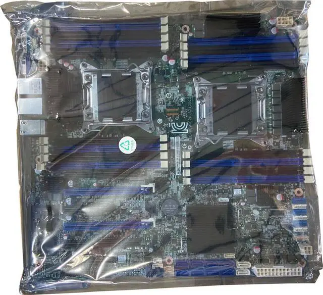 Alt view image 5 of 5 - (NOT FOR HOME PC!) Intel S2600CO Xeon Dual Socket R LGA2011 DDR3 SAS/SATA Server Board (BBS2600CO4)