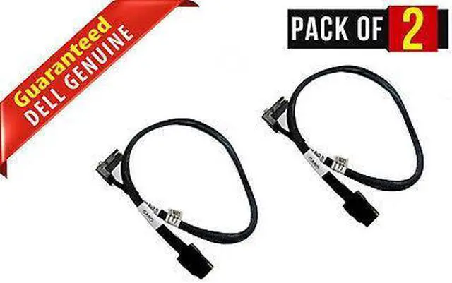 Main image of (NOT FOR HOME PC!) New LOT x 2 Dell SAS Hard Drive HDD to 8x/4x Backplane Cable 3VJ82 03VJ82