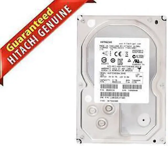 Main image of Hitachi HUS723030AlS640 2 TB SATA 3 Hard Drive Storage Format HDD 0F14043