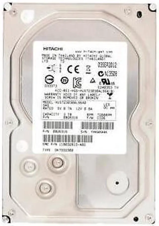 Alt view image 3 of 5 - Hitachi HUS723030AlS640 2 TB SATA 3 Hard Drive Storage Format HDD 0F14043