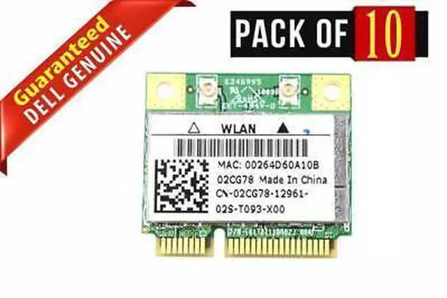 Main image of Lot of 10 Dell Inspiron 1121 HP 2000 Wireless Card BCM94313HMGB 657325-001 2CG78