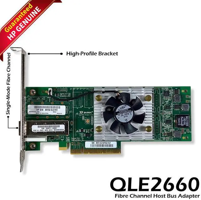 Main image of HP StoreFabric SN1000Q 16GB 1-port PCIe FC - HIGH Profile 699764-001