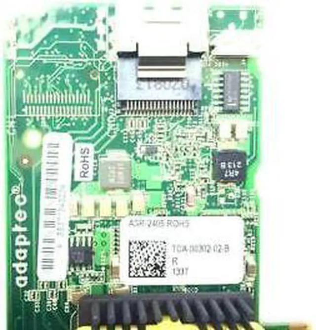 Alt view image 5 of 6 - (NOT FOR HOME PC!) Lot of 10 Adaptec Raid Controller Card 4-PORT 128MB SAS-SATA PCI-E x8 ASR-2405