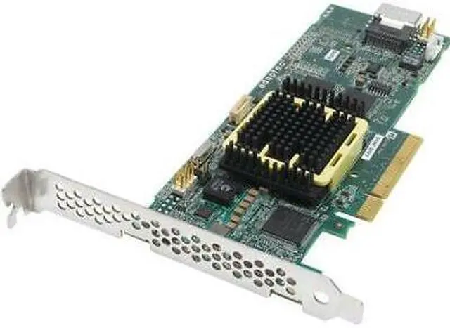 Alt view image 6 of 6 - (NOT FOR HOME PC!) Lot of 10 Adaptec Raid Controller Card 4-PORT 128MB SAS-SATA PCI-E x8 ASR-2405