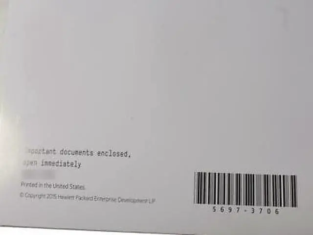 Alt view image 2 of 5 - Genuine HPE StoreOnce 4500 48TB UpgKit LTU License BB909A BB909-63101