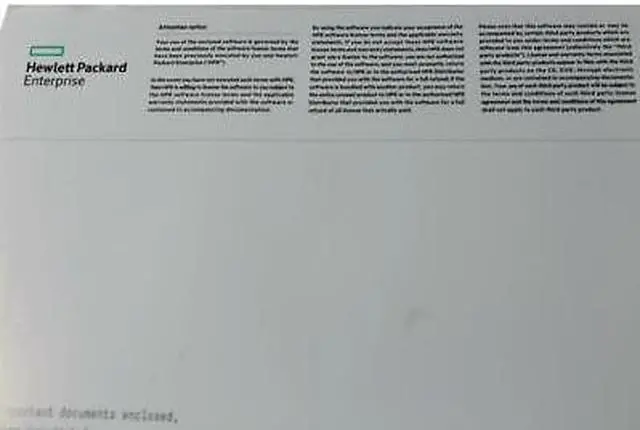 Alt view image 4 of 5 - Genuine HPE StoreOnce 4500 48TB UpgKit LTU License BB909A BB909-63101