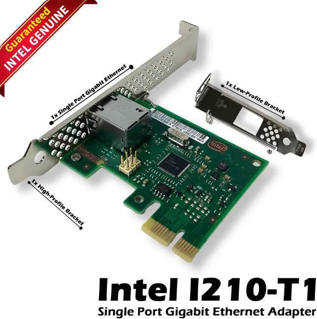Main image of Intel I210-T1 Gigabit Ethernet Network Adapter PCIe 2.0