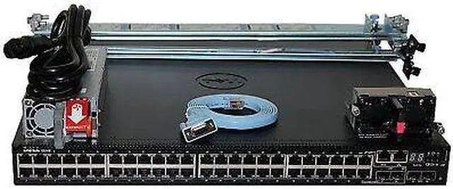 Alt view image 3 of 5 - Dell Networking S3148 48P 1GbE 2P 10GbE SFP+ Switch (Kit)