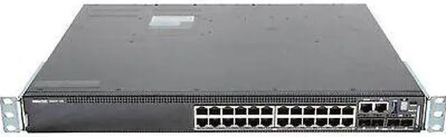 Alt view image 4 of 5 - Dell Networking N3224P-ON 24P 1GbE PoE+ 4P SFP+ 2P QSFP28 Switch (Kit)