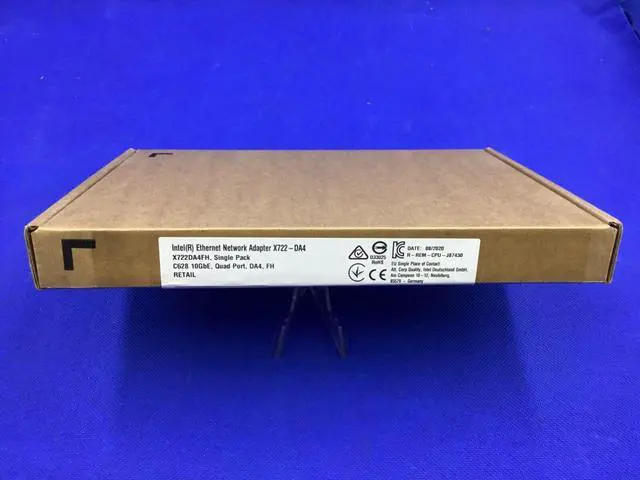 Main image of F/S X722-DA4FH Intel 10GbE Quad Port Ethernet Network Adapter X722DA4FH X722-DA4