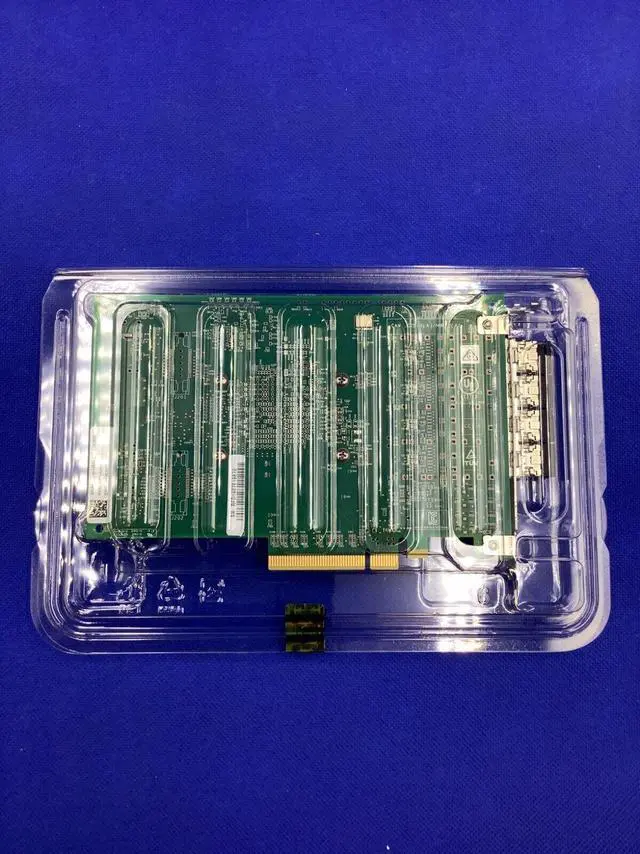 Alt view image 2 of 3 - QLE2694 DELL QLogic 16Gbs Quad Port FC HBA PCI Express Gen3 x16 LC Multi-Mode