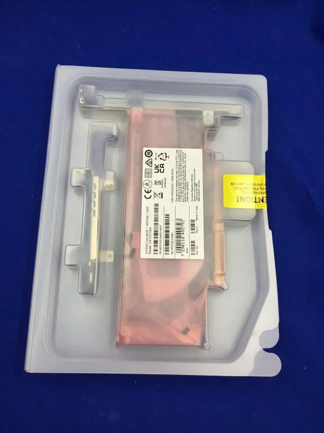 Alt view image 3 of 3 - MCX75310AAS-NEAT NVIDIA ConnectX-7 400GbE NDR IB 1-Port OSFP HHHL Adapter