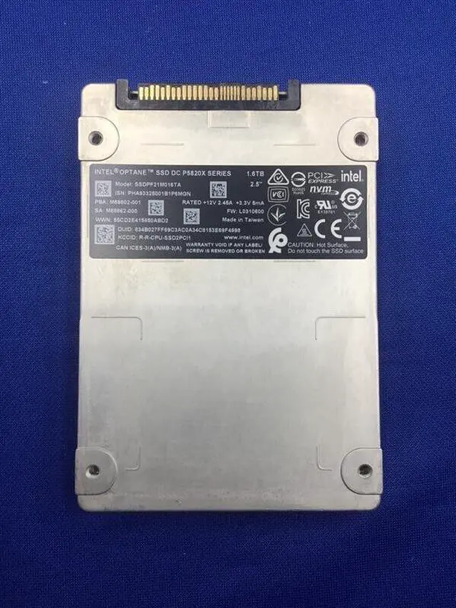 Alt view image 3 of 4 - SSDPF21M016TA Intel Optane SSD DC P5820X SERIES 1.6TB 2.5IN SSD SSDPF21M016TA01