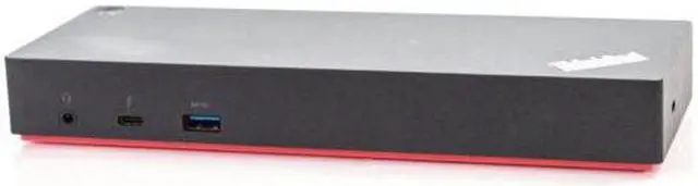 Alt view image 2 of 7 - Lenovo ThinkPad Thunderbolt 3 Dock 40AC Docking Station DBB9003L1 03X7133 w/ AC