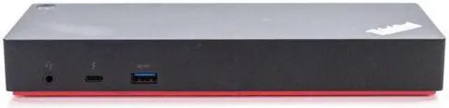 Alt view image 3 of 7 - Lenovo ThinkPad Thunderbolt 3 Dock 40AC Docking Station DBB9003L1 03X7133 w/ AC