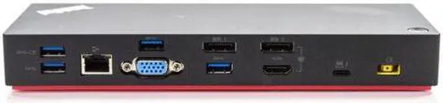 Alt view image 5 of 7 - Lenovo ThinkPad Thunderbolt 3 Dock 40AC Docking Station DBB9003L1 03X7133 w/ AC