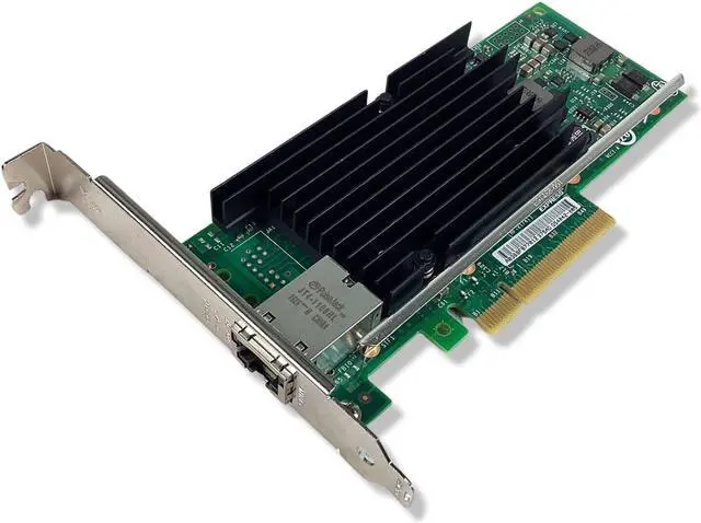 Alt view image 3 of 7 - Intel X540-T1 X540T1BLK YOTTAMARK 1-Port Ethernet Converged Network Adapter
