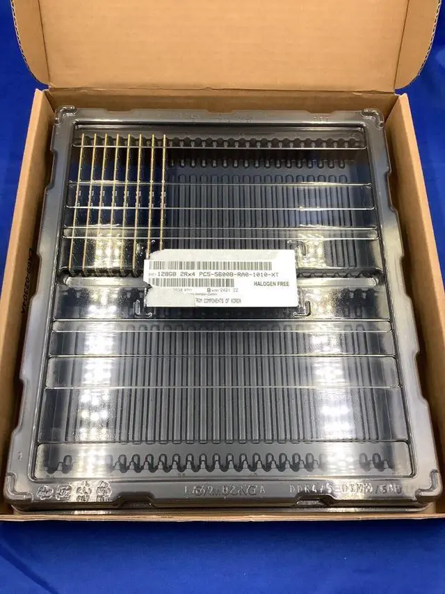 Alt view image 5 of 7 - (NOT FOR HOME PC!) M321RAJA0MB0-CWM SAMSUNG 128G 2RX4 PC5-5600B-R ECC RDIMM MEMORY