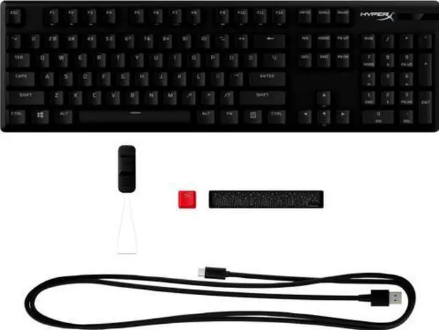 Alt view image 2 of 7 - HyperX Alloy Origins PBT HX Aqua - Mechanical Gaming Keyboard