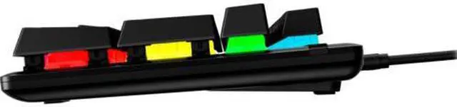 Alt view image 4 of 7 - HyperX Alloy Origins PBT HX Aqua - Mechanical Gaming Keyboard