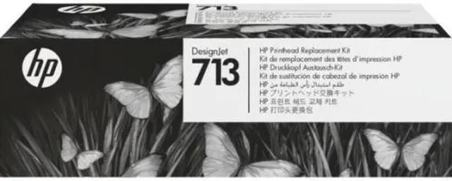 Alt view image 2 of 2 - HP 713 DesignJet Printhead Replacement Kit, 3ED58A