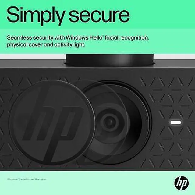 Alt view image 3 of 7 - HP 625 FHD Webcam for business