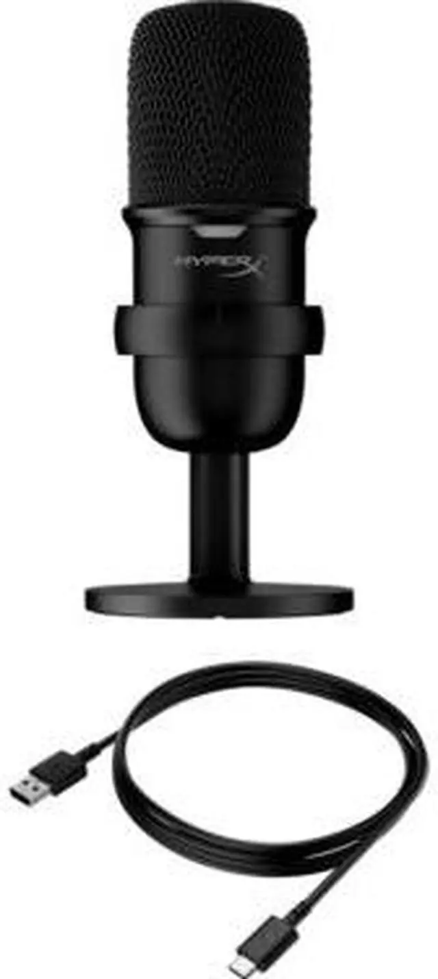 Alt view image 3 of 7 - HyperX SoloCast - USB Microphone (Black)